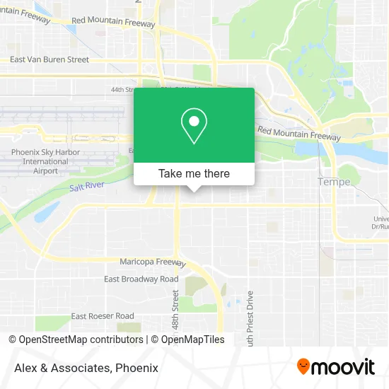 Alex & Associates map