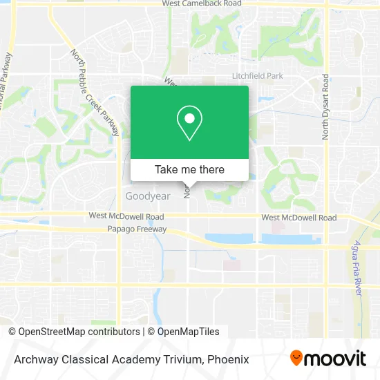 Archway Classical Academy Trivium map