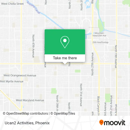 Ucan2 Activities map