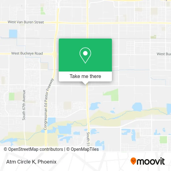 Atm Circle K map