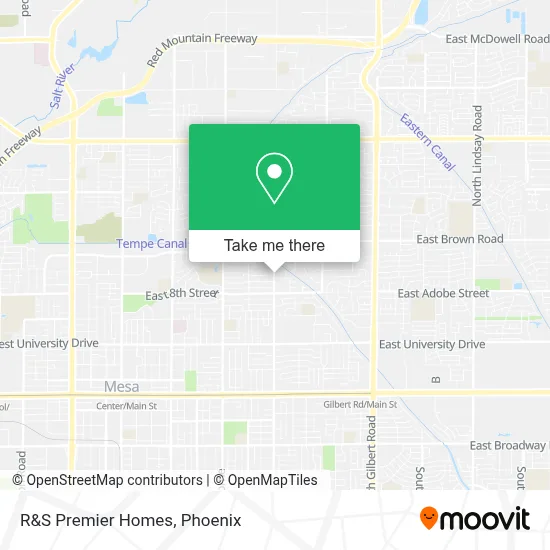 R&S Premier Homes map
