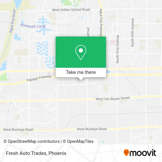 Fresh Auto Trades map