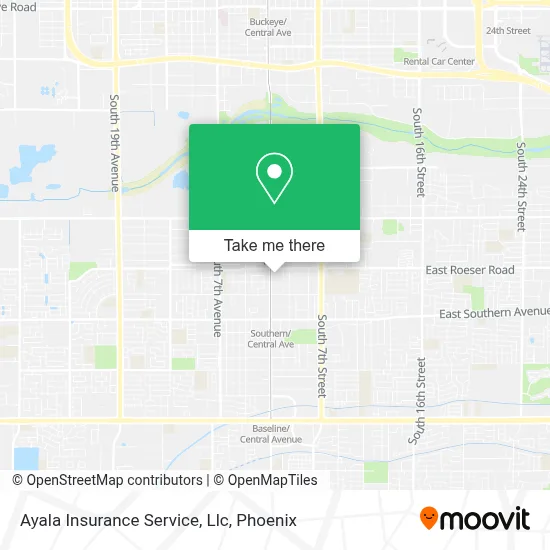 Ayala Insurance Service, Llc map