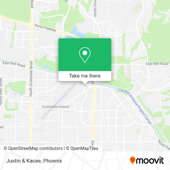 Justin & Kacee map