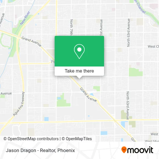 Jason Dragon - Realtor map