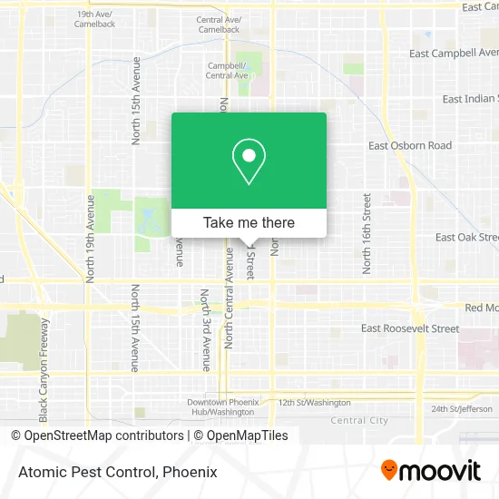 Atomic Pest Control map