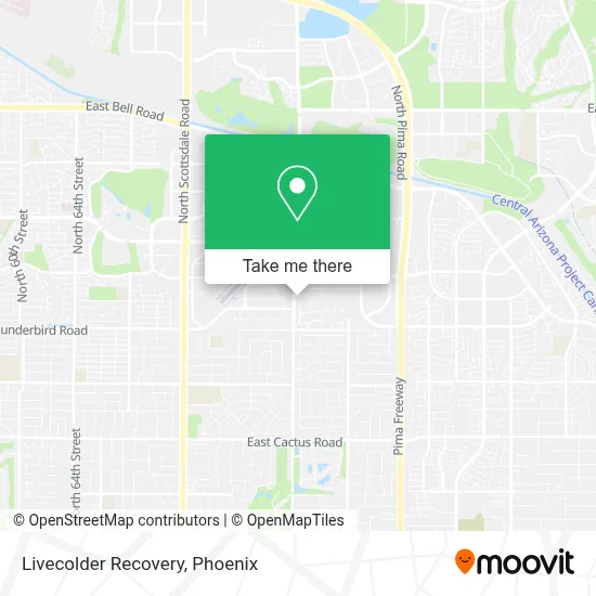 Livecolder Recovery map