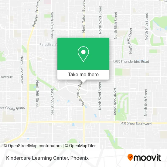 Kindercare Learning Center map