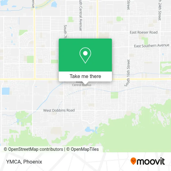 Ymca map