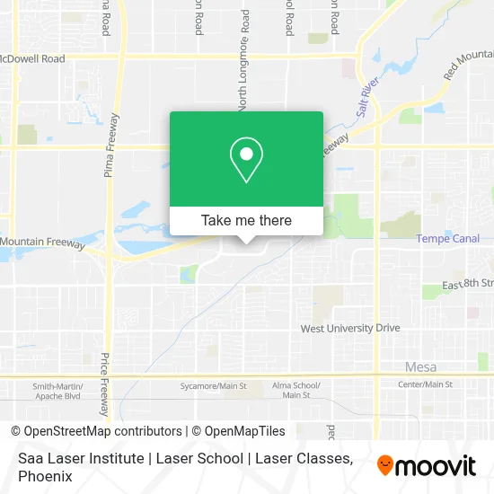 Saa Laser Institute | Laser School | Laser Classes map