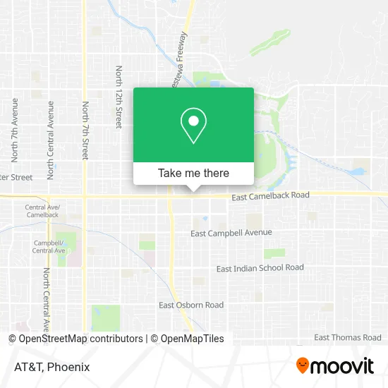 At&T map