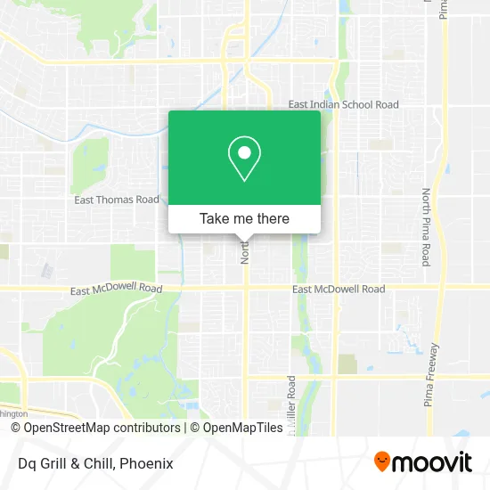 Dq Grill & Chill map