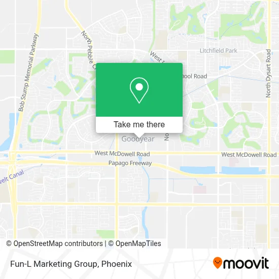 Fun-L Marketing Group map