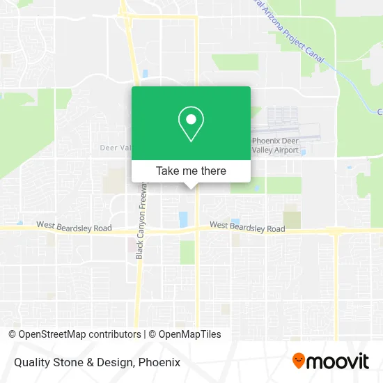 Quality Stone & Design map