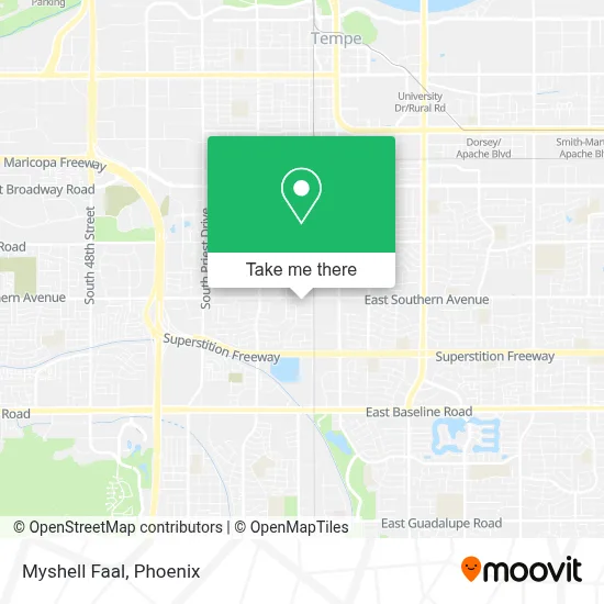 Myshell Faal map