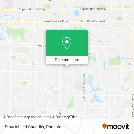 Smartshield Chandler map