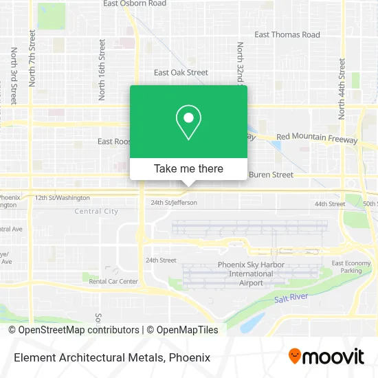 Element Architectural Metals map