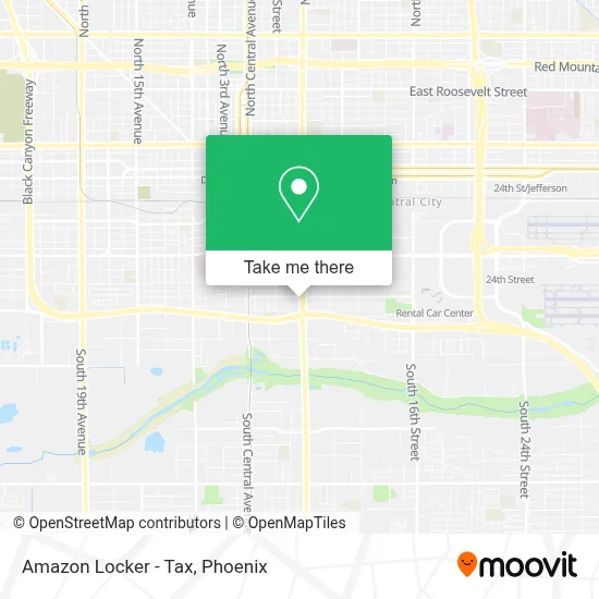 Amazon Locker - Tax map