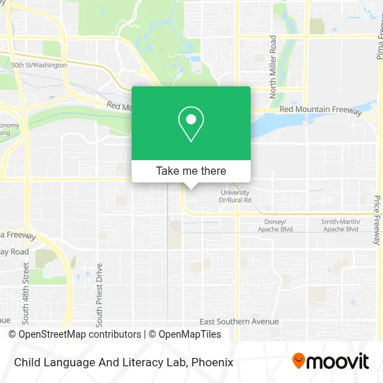 Child Language And Literacy Lab map