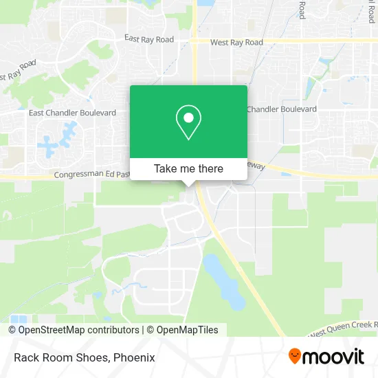 Rack Room Shoes map