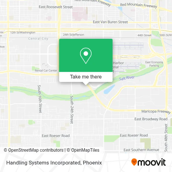 Handling Systems Incorporated map