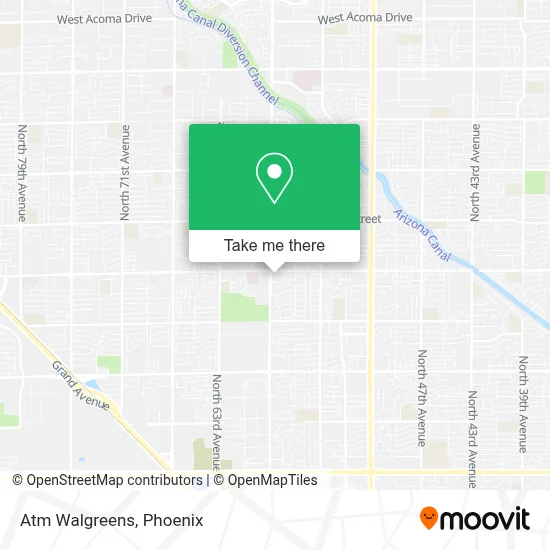 Atm Walgreens map