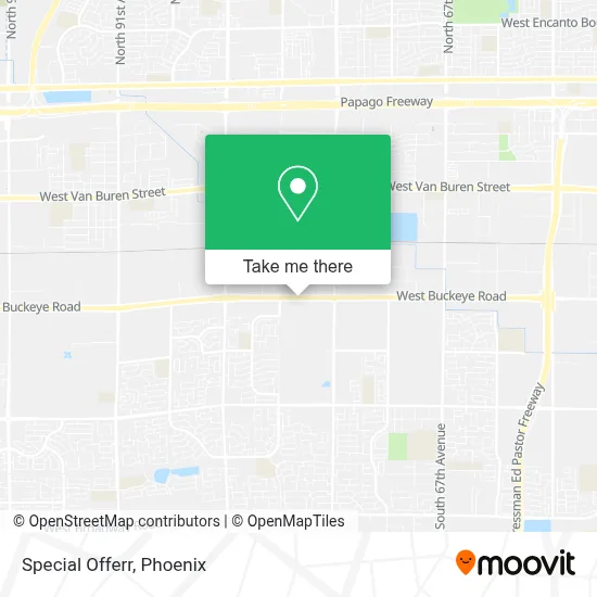 Special Offerr map