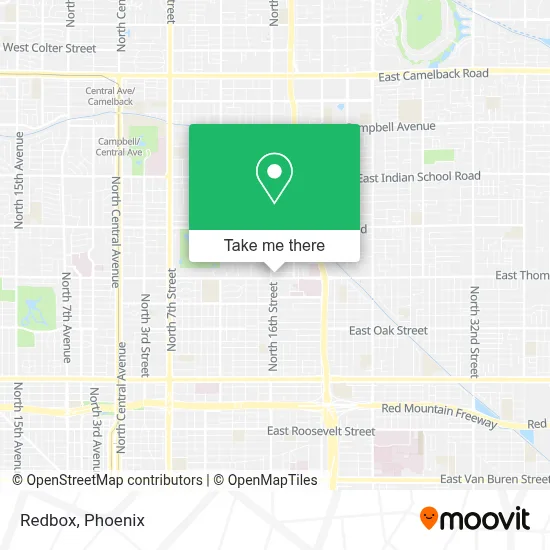 Redbox map