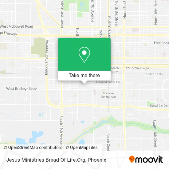 Jesus Ministries Bread Of Life.Org map