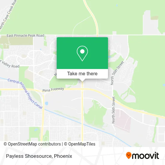Payless Shoesource map