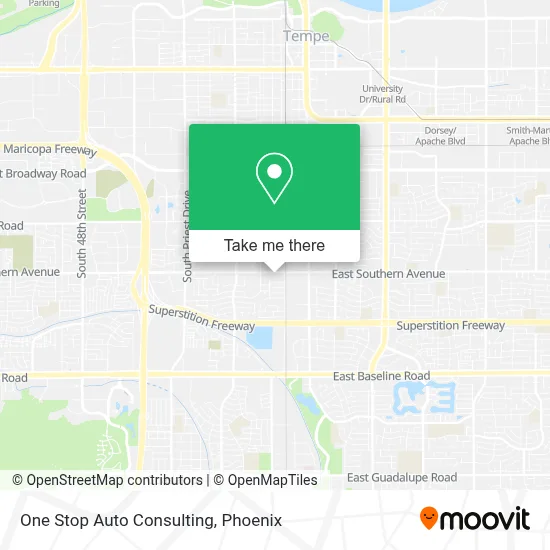 One Stop Auto Consulting map
