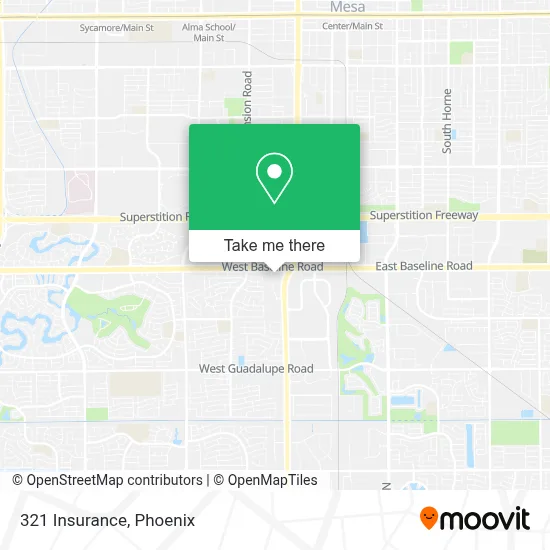 321 Insurance map