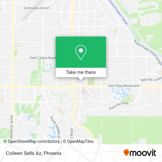 Colleen Sells Az map