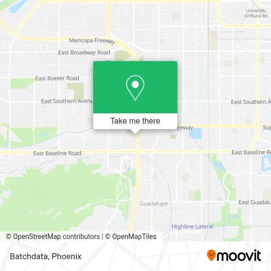 Batchdata map