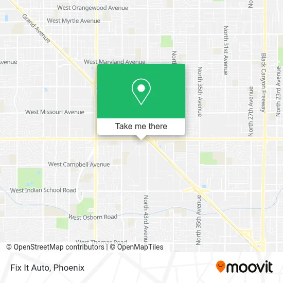 Fix It Auto map