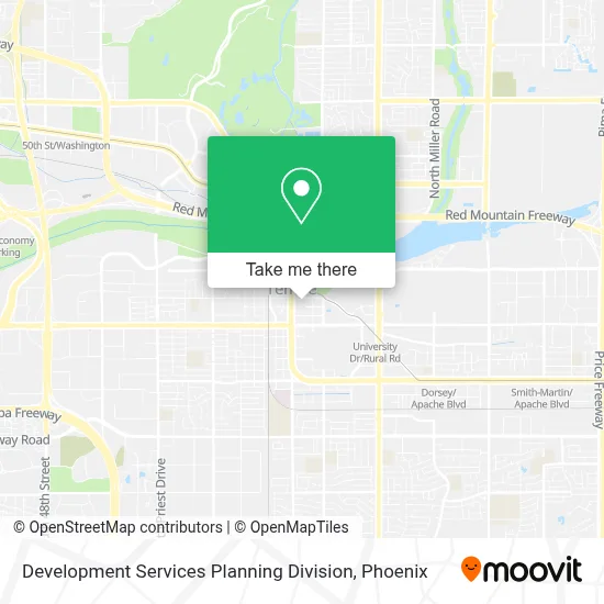 Development Services Planning Division map