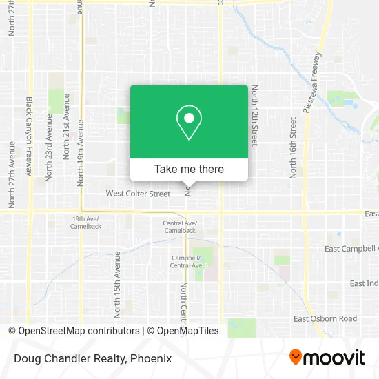 Doug Chandler Realty map