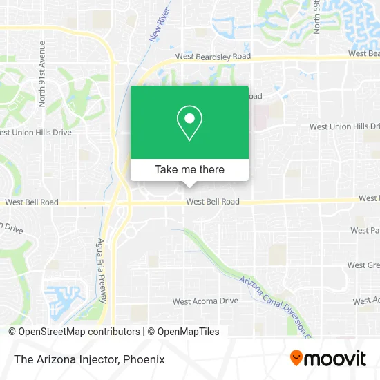 The Arizona Injector map