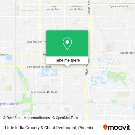 Little India Grocery & Chaat Restaurant map
