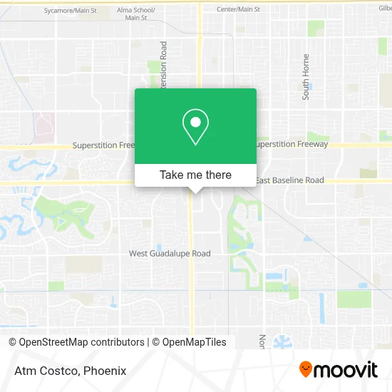 Atm Costco map
