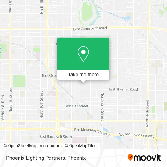 Phoenix Lighting Partners map
