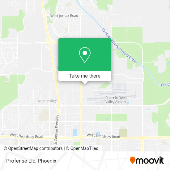 Profense Llc map