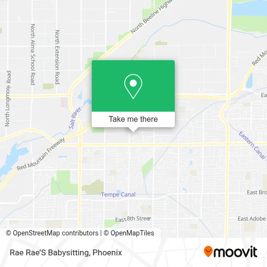 Rae Rae’S Babysitting map