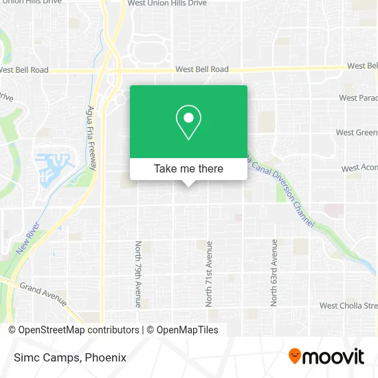 Simc Camps map