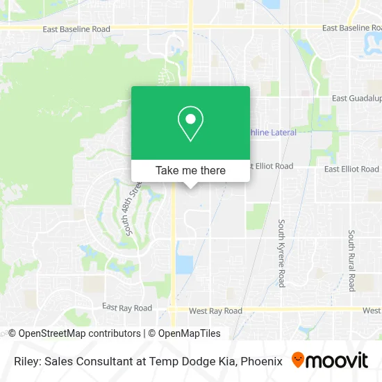 Riley: Sales Consultant at Temp Dodge Kia map