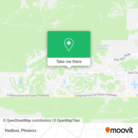 Redbox map