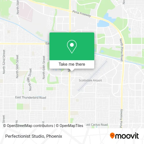 Perfectionist Studio map