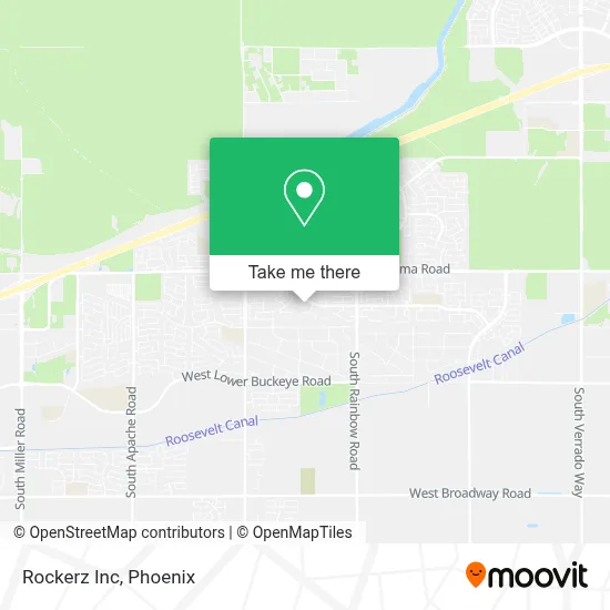 Rockerz Inc map