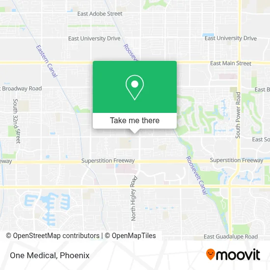 One Medical map