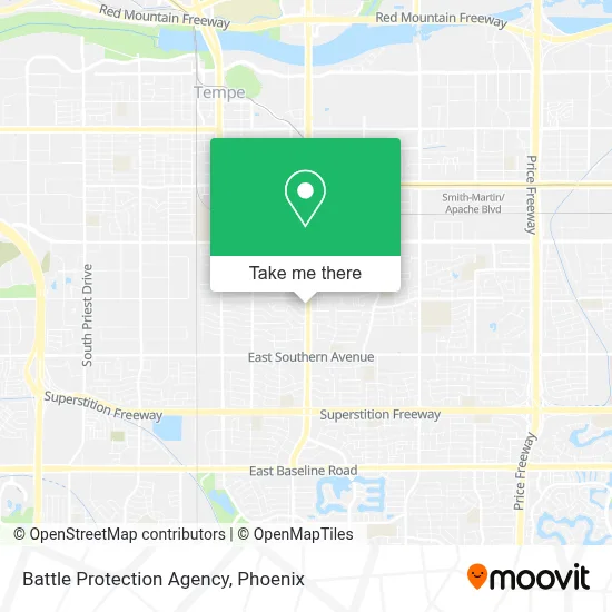Battle Protection Agency map